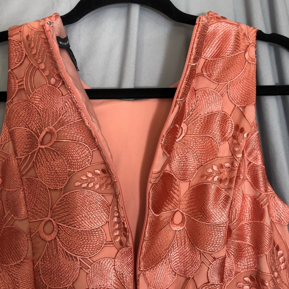 WHBM Sleeveless Pink Dress Sz 6 - Picture 6 of 7